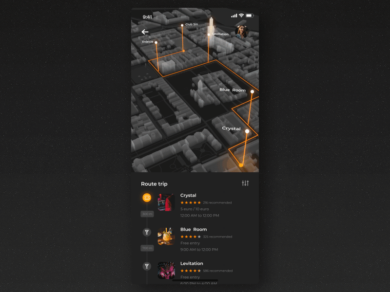 Wroclaw Travel App iOS 3d after effects animation city gif ios loop mobile mobile ui motion motion design motion graphics ui uidesign ux