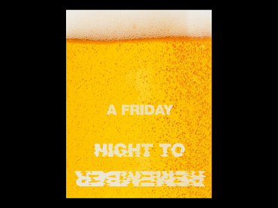 Budweiser Beer Poster photography poster design type