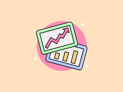 Chart Presentation Flat Illustration chart data design elements flat flat design flat design flat icon flat icons flat illustration flat illustrations flat illustrator flatdesign illustration illustration art illustration digital illustrations illustrator presentation ui