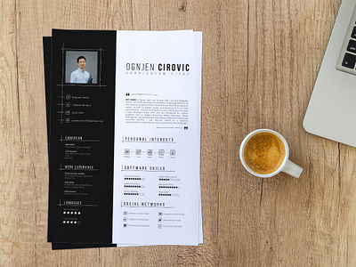 Free Modern Resume Template curriculum vitae cv cv template design free free cv template free resume template freebie freebies resume