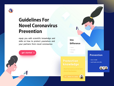 Novel Coronavirus illustration