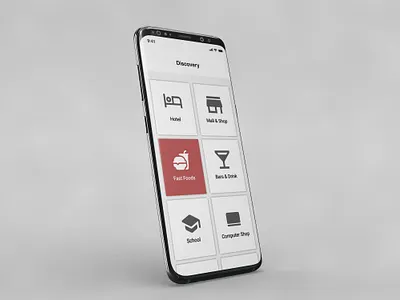 discovery app design app app design branding design home screen icon ui ui design uiux ux