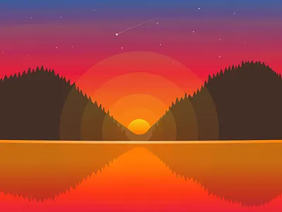 Ranu Kumbolo eastjava illustration java landscape mahameru ranukumbolo