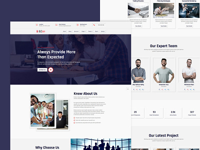 BZen - Neumorphic Business Template