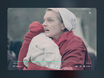 Video player app dailyui design player television ui video video player