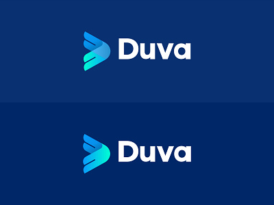 Duva Logo Design - Top or Bottom? animal logo bird logo branding colorful vibrant logo creative smart logo development developement eagle logo gradient logo graphic design icon identity logo mark minimalistic modern abstract minimal organic movement tecnology transparency wings logo