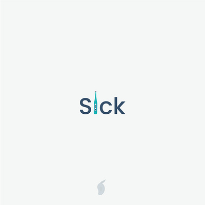 Sick design icon illustration illustrator lettering logo minimal type typography vector