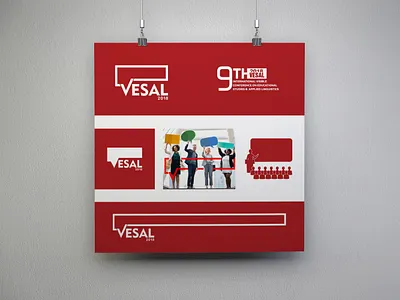 vesal logo branding design graphic logo mockup