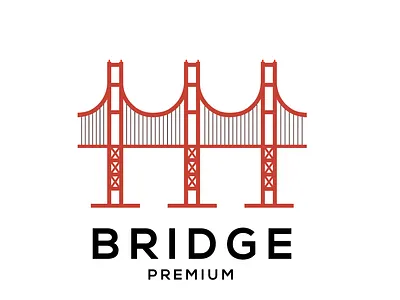 Bridge logo idea 2 branding bridge logo idea bridge logo idea design illustration letter logo logo logotype ux vector logo vectorart