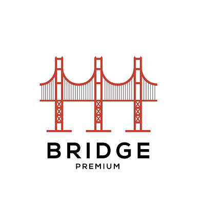 Bridge logo idea 2 branding bridge logo idea bridge logo idea design illustration letter logo logo logotype ux vector logo vectorart