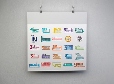 logo types branding design graphic icon illustration logo mockup