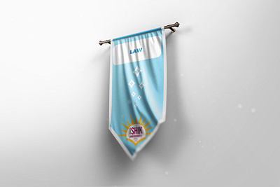 flag branding design graphic logo mockup