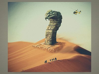 Desert Snake artwork fantasy graphic photoedit photomanipulation photoshop snake