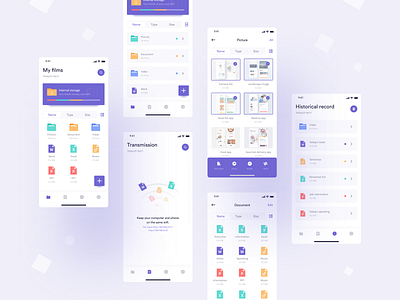 Film app app design film film poster films icon mobile purple ui ux