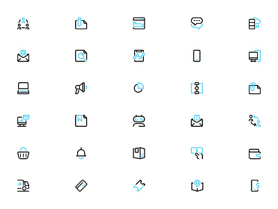 Internet Marketing Icons app branding design icon icon design internet marketing mobile app mobile ui ui vector web website