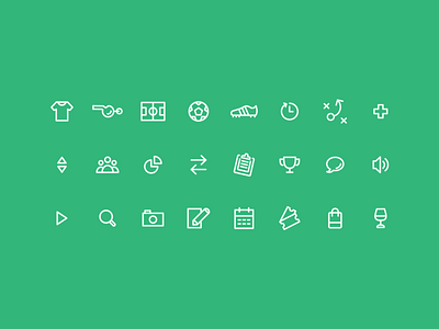 Sport and hospitality icons football hospitality icons illustrator single line sketch soccer sport ui