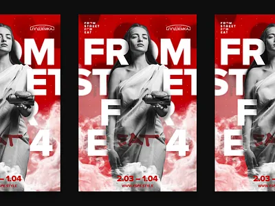 From Street For Eat 4 – Street Art Exhibition brand identity branding event exhibition graffiti graphic design street art