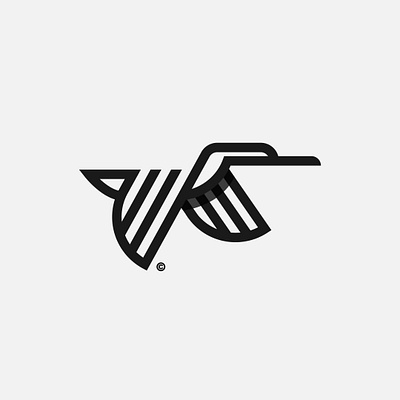 Rybárik Riečny - Kingfisher branding design geometric geometry logo logodesign modern modern design modern logo