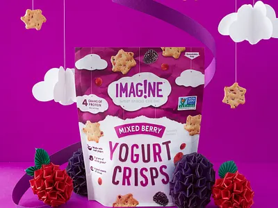 Imagine Snacks: Social Brand Launch brand design brand identity consumer goods photoshoot socialmedia