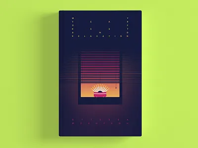 🚬🌆 Room with a View 🌆🚬 ash tray book art book cover book cover design book covers book design book illustration books cigarette clean gradient illustration illustrator lighting mockup modern palette print vector window