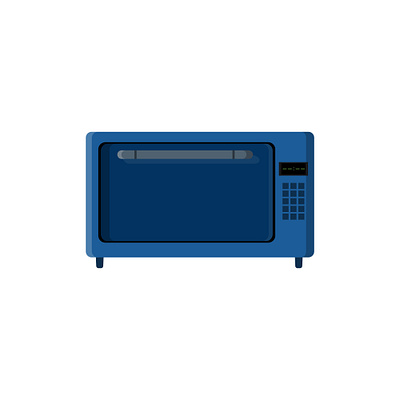 microwave clipart flat illustration flatdesign for sale icon microwave vector