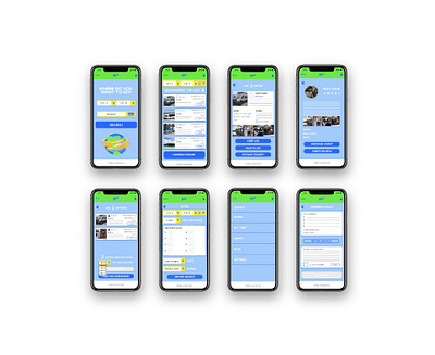 Mobile App - EcoTravel app design class project diagramming prototyping travel travel app