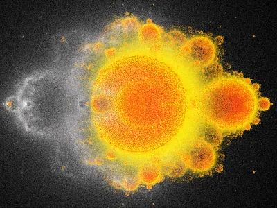 Two Buddhabrots ☸ Plus Code buddhabrot fractal javascript