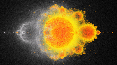 Two Buddhabrots ☸ Plus Code buddhabrot fractal javascript