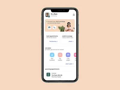 FamCare- Healthcare for all design healthcare ios mobile user interface ux