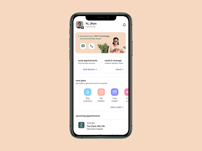 FamCare- Healthcare for all design healthcare ios mobile user interface ux