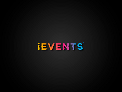 iEvents brand branding events logo logotype