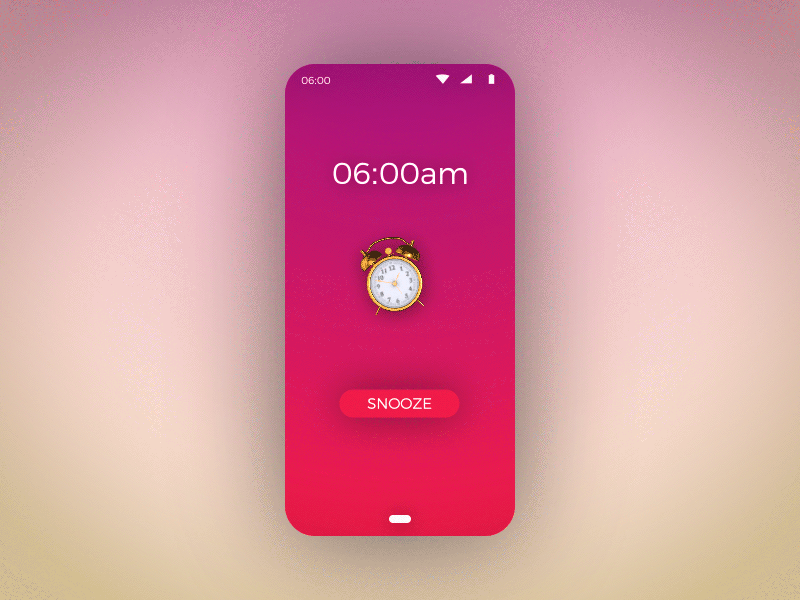 morning routine alarm animation art color design graphic design illustration logo mobile mobile app mograph motion design motion graphics motiongraphics phone simple uidesign uxdesign vector web