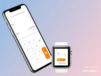 Daily UI #004 app design flat minimal ui vector