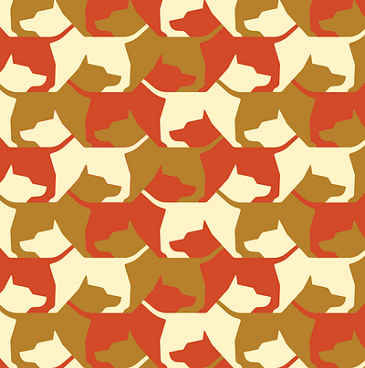 Mystery Project 99 dan kuhlken dkng dkng studios dog geometric icon illustration nathan goldman pattern tessellation vector