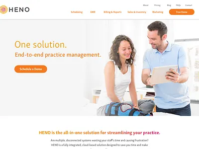 Heno physical therapy wordpress