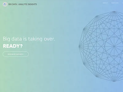 Big Data Analytics Insights Website bigdata branding website