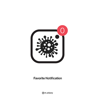 Favorite Notification brand corona virus coronavirus covid 19 creative design icon illiustration instagram quarantine ui vector