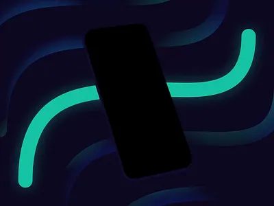 Interactive Onboarding for "better" app clean dark glow interactive onboarding trend ui