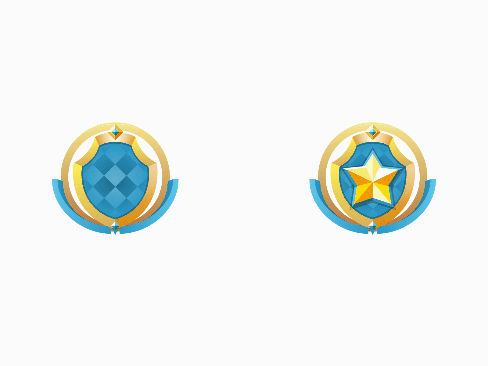 Badge Design | For Twitch Gaming Channel (Follow and Subscribe) aftereffects animation badge badges branding design illustration illustrator photoshop twitch