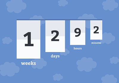 Daily UI Day 14: Countdown app app design art branding countdown dailyui data day014 design illustration numbers ui website