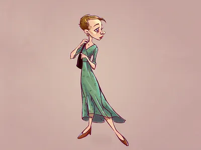 Esty cartoon character esty netflix series tv show unorthodox