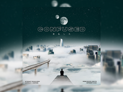 Capsule 01 - Confused album cover design graphic design photo manipulation poster a day typography