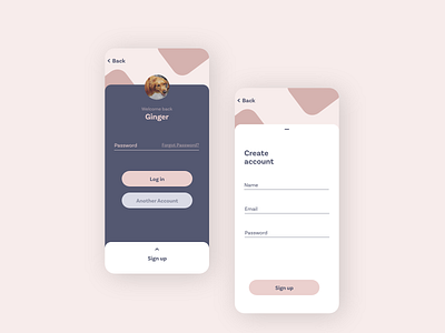 Sign up page adobe xd app daily 100 challenge dailyui design illustration minimal ux