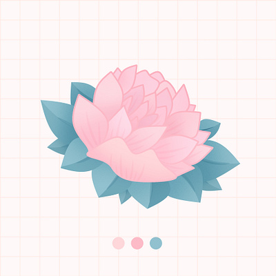 Flower botanical botanical art botanical illustration cute design floral flower flowers graphic happy illustration kid minimal pastel