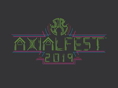 Axialfest 2019 Logo, Adobe Illustrator adobe illustrator asset design event illustration illustrator logo marketing style guide vector