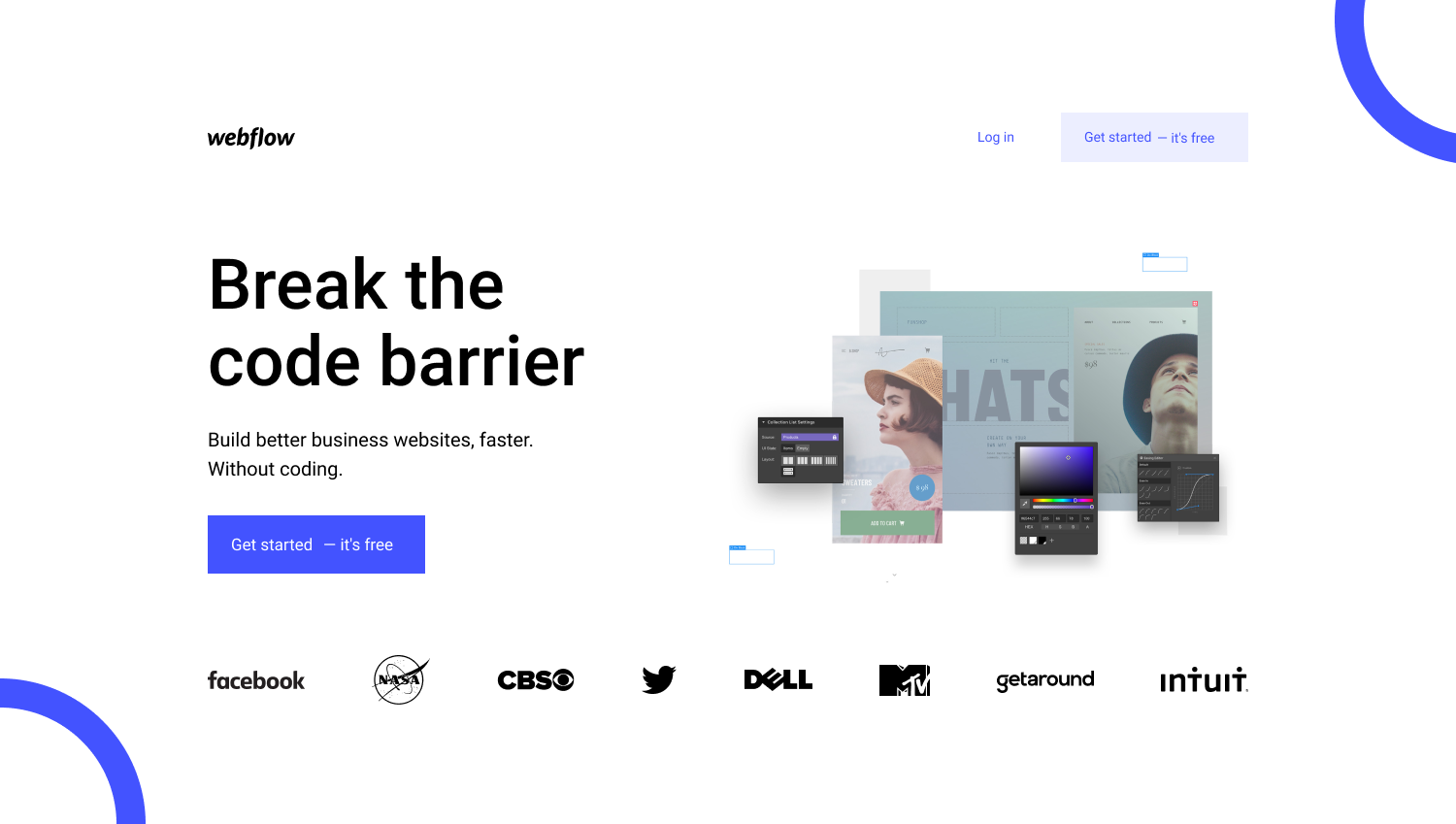 Webflow Hero Section By Pravin M Singh On Dribbble