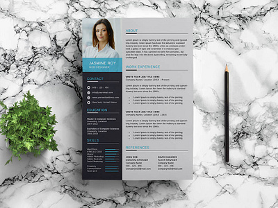 Free Clean Fresh Resume Template curriculum vitae cv cv template design free free cv template free resume template freebie freebies resume