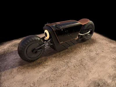 M-Bike 3d bikes c4d cars cinema4d gaming substance painter