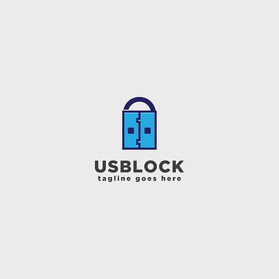 'USBLOCK' Logo adobe illustrator adobe photoshop branding clean creative design creativelogo design flat graphic design graphicdesign icon icon design illustration logo logo design logo designer logodesign logos minimalist vector