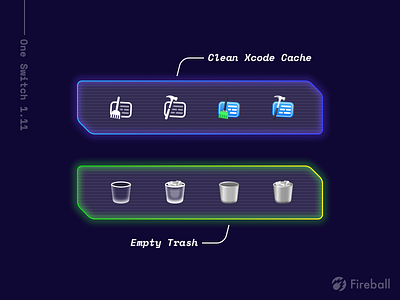 New Toggles for One Switch clean delete one switch recycle toggles trash xcode
